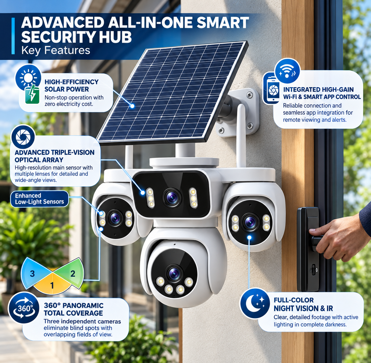 ಸೋಲಾರ್ ಸಿಸಿ ಕ್ಯಾಮೆರಾ  solar CC camera