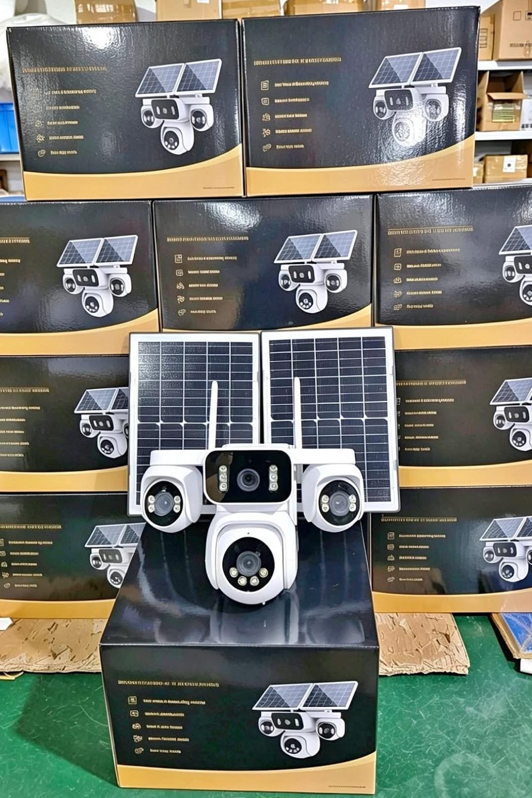 Solar CC camera 4 lens