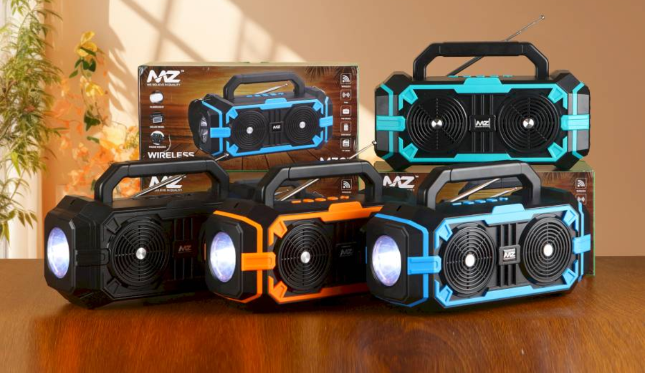 Mz speaker and torch
