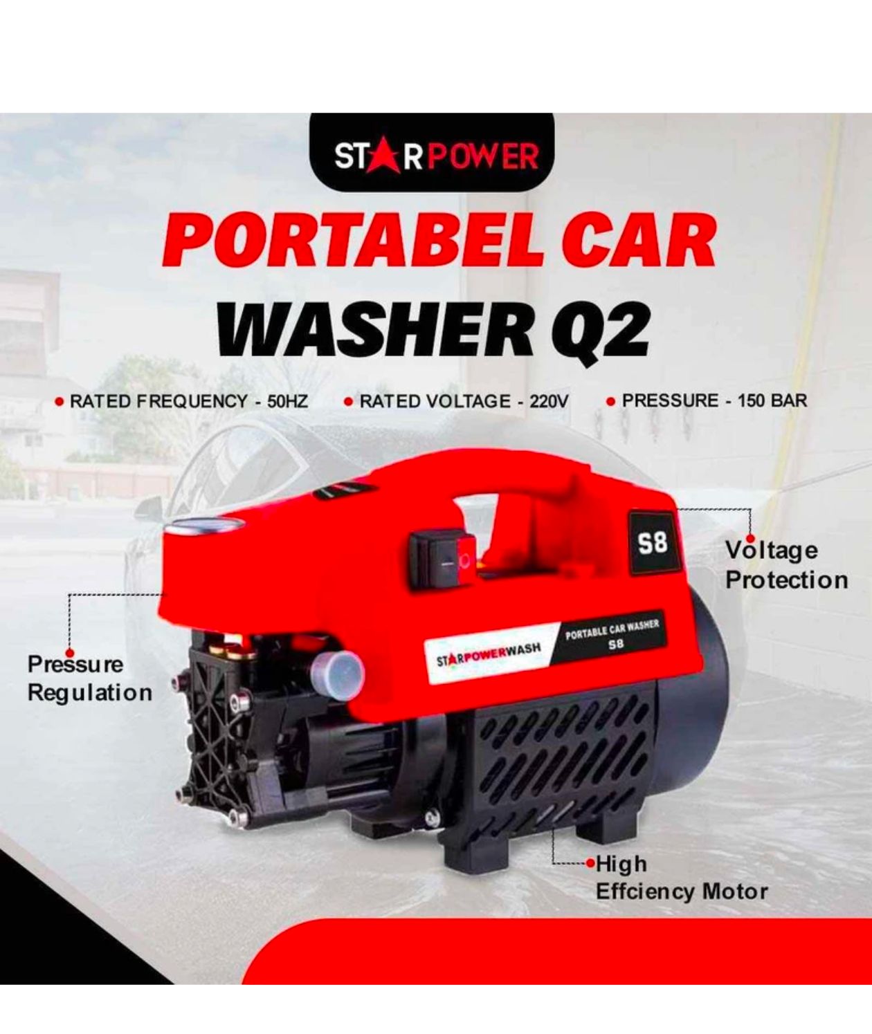 Star power wash