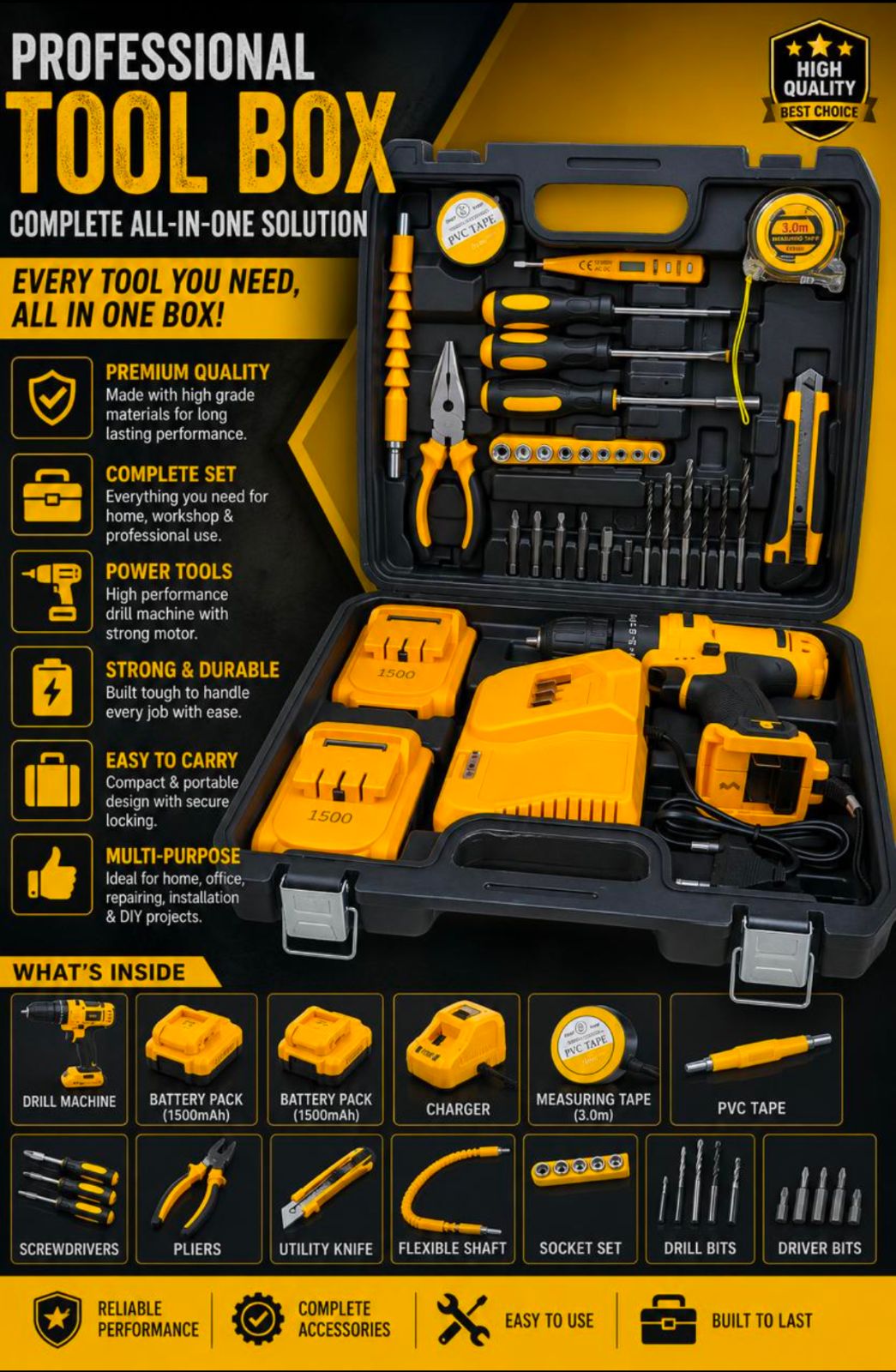 Professional toolbox